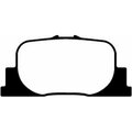 Ebc Brakes BRAKE PADS FMSI Number D835 Ceramic Set of 4 DP31456C